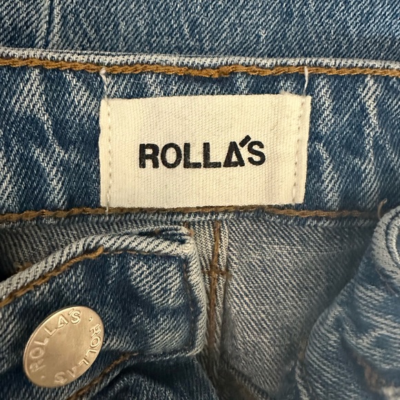 ROLLA’S Dusters Slim Straight Cindy Blue Size 25 - Picture 13 of 16